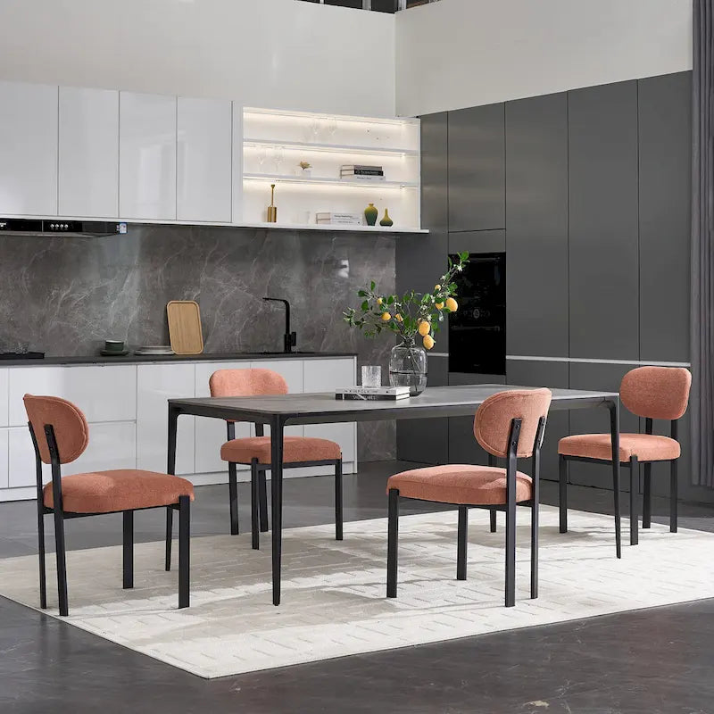 Set di 2 sedie da pranzo moderne