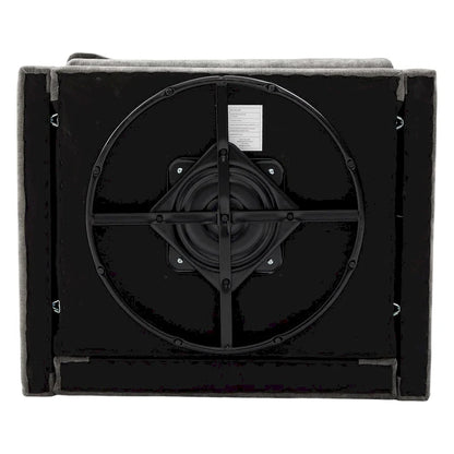 Poltrona girevole a 360 gradi in stile Mid-Century Modern GALDWIN con rivestimento in ciniglia per soggiorno