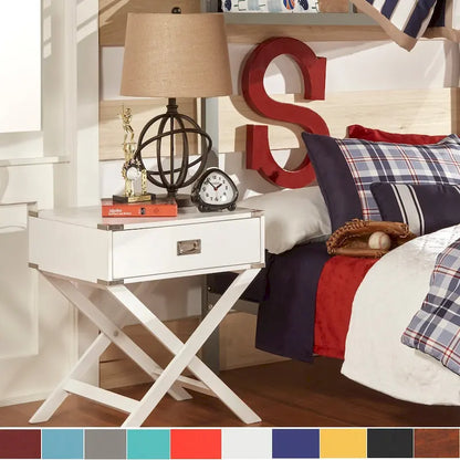 Tavolo da campagna Kenton X Base Wood Accent di iNSPIRE Q Bold