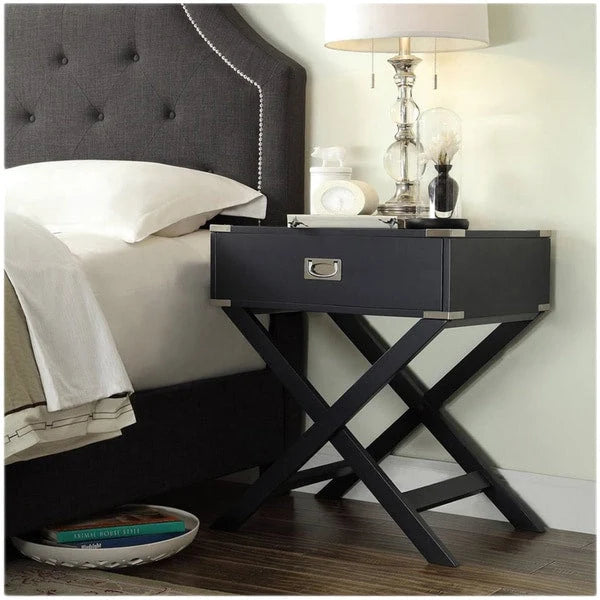 Tavolo da campagna Kenton X Base Wood Accent di iNSPIRE Q Bold