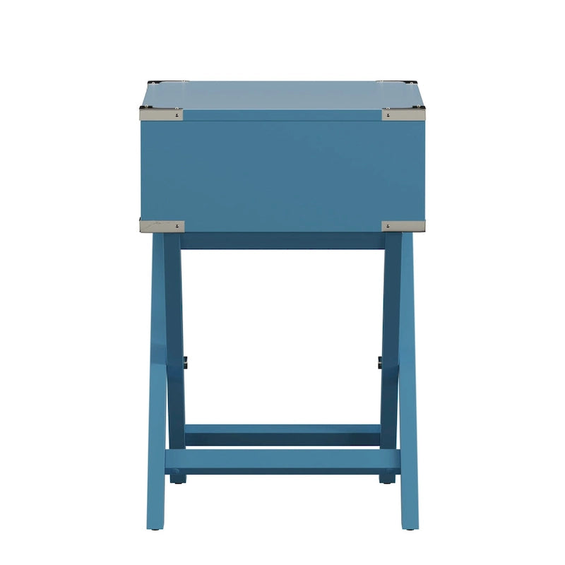 Tavolo da campagna Kenton X Base Wood Accent di iNSPIRE Q Bold