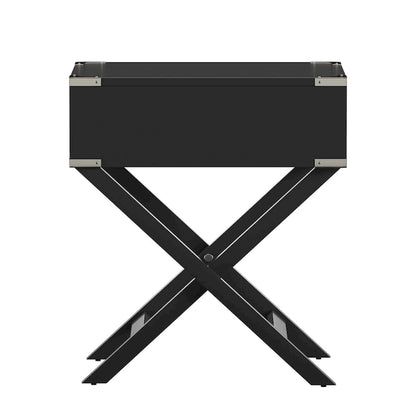 Tavolo da campagna Kenton X Base Wood Accent di iNSPIRE Q Bold