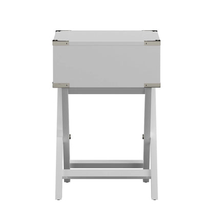 Tavolo da campagna Kenton X Base Wood Accent di iNSPIRE Q Bold