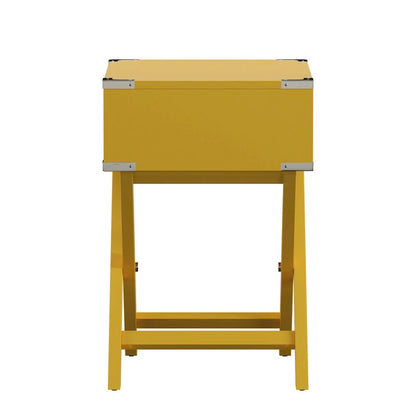 Tavolo da campagna Kenton X Base Wood Accent di iNSPIRE Q Bold