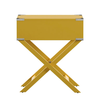 Tavolo da campagna Kenton X Base Wood Accent di iNSPIRE Q Bold