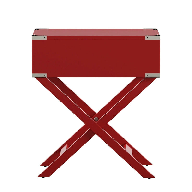 Tavolo da campagna Kenton X Base Wood Accent di iNSPIRE Q Bold