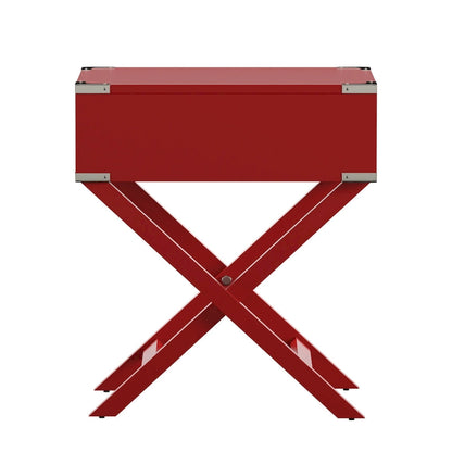 Tavolo da campagna Kenton X Base Wood Accent di iNSPIRE Q Bold