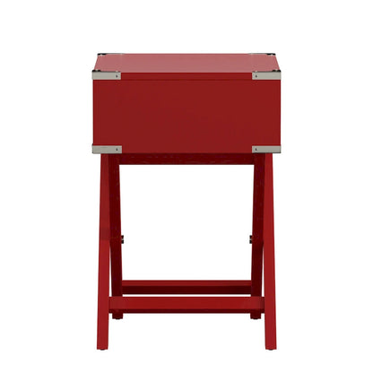 Tavolo da campagna Kenton X Base Wood Accent di iNSPIRE Q Bold