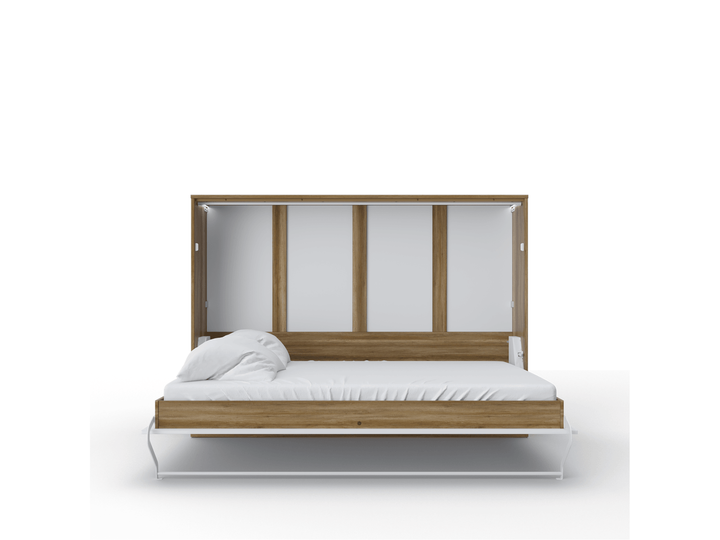 Letto a scomparsa orizzontale europeo BETH FULL XL con LED