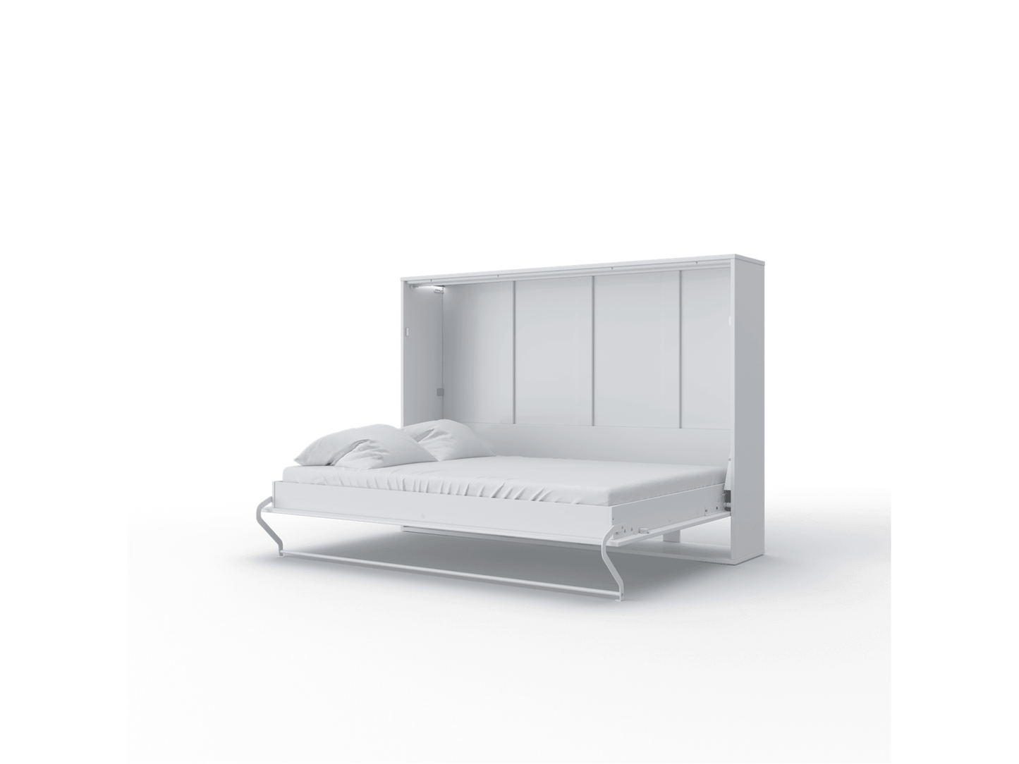 Letto a scomparsa orizzontale europeo BETH FULL XL con LED