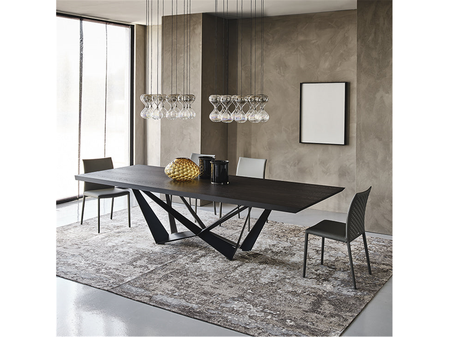 Tavolo da pranzo Skorpio Wood Master - 118W