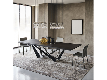Tavolo da pranzo Skorpio Wood Master - 118W