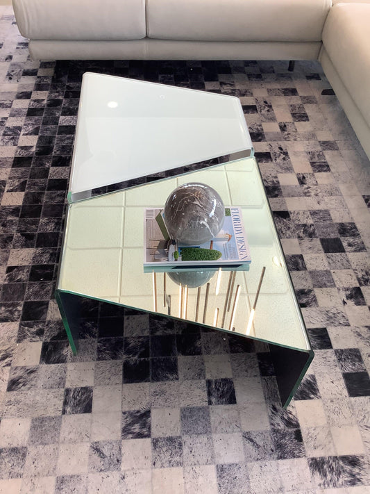 Set di 2 tavolini da caffè luminosi