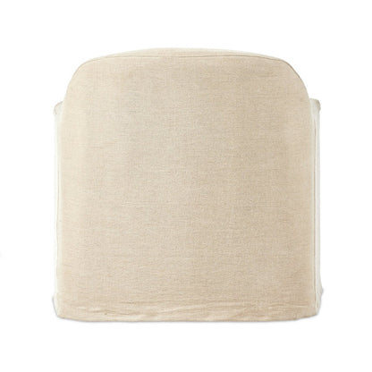 Poltrona girevole con fodera Lowell