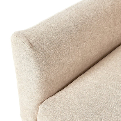 Poltrona girevole con fodera Lowell