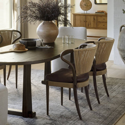 Sedia da pranzo senza braccioli Amira