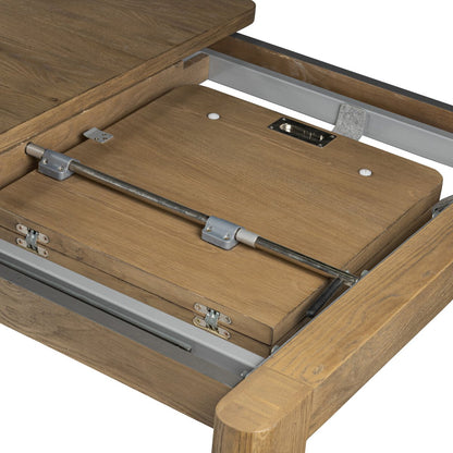 Tavolo da pranzo con doppia estensione Noeline