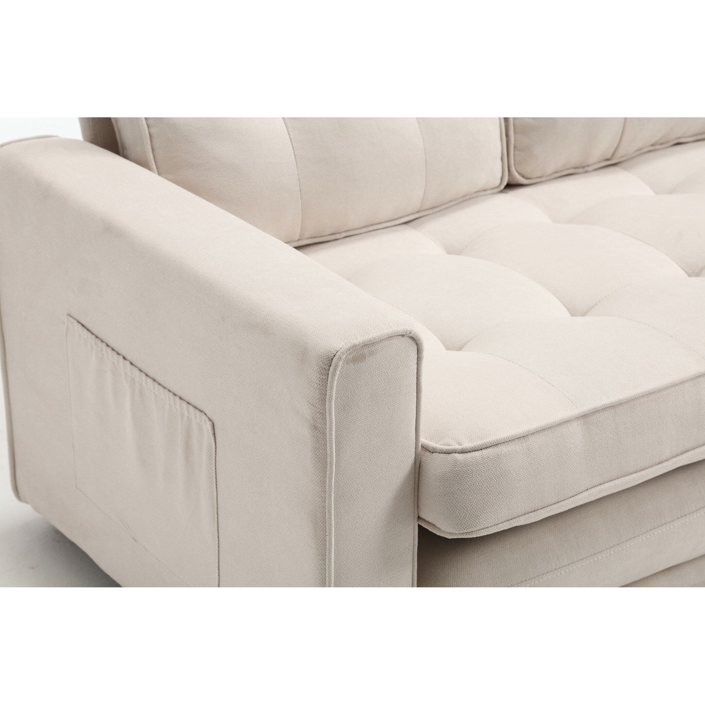 Divano letto futon trasformabile in 3 posti