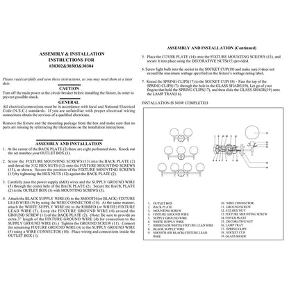 Lampada da bagno a 3 luci 929 Lighting in più finiture con paralumi in vetro opalino