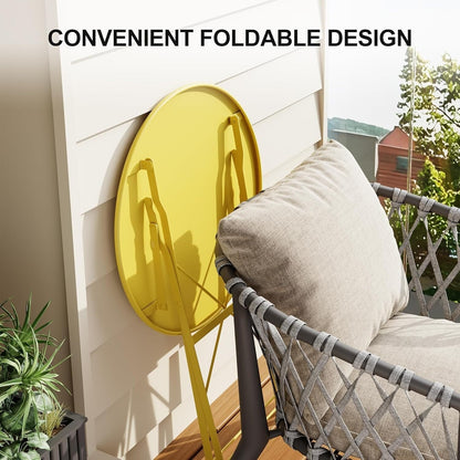 Set da bistrot da giardino da 3 pezzi