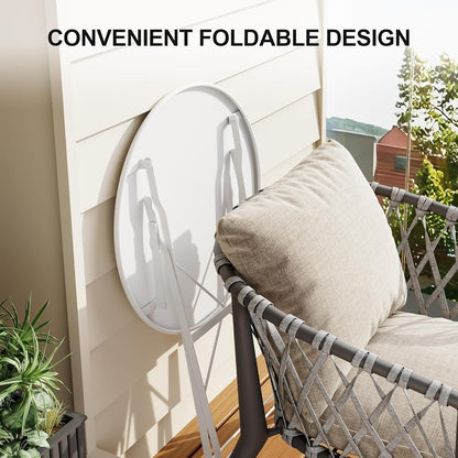 Set da bistrot da giardino da 3 pezzi