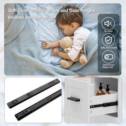 Mobile bagno Wavy Line 30/36/48 con lavabo e rubinetto