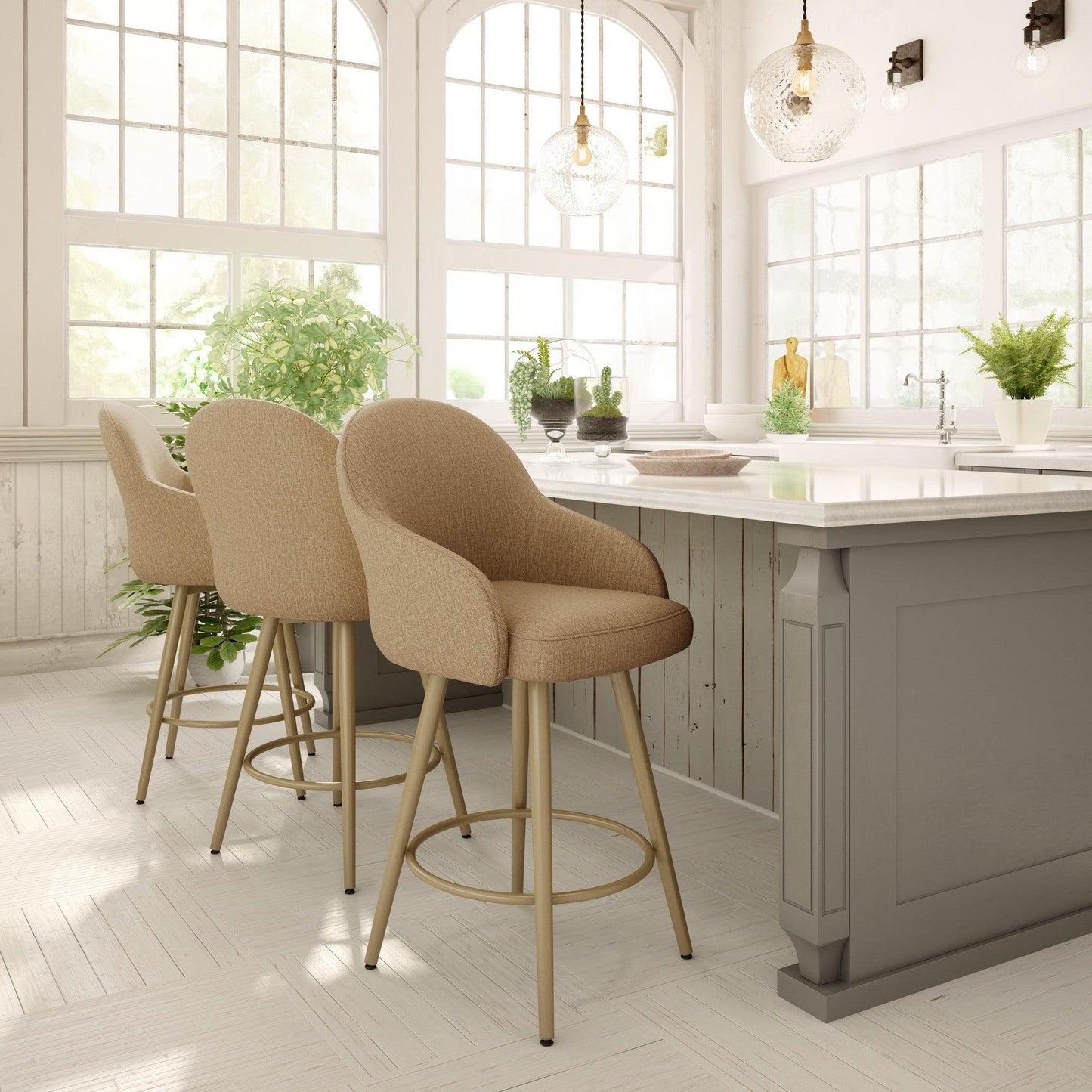 Sgabello girevole Weston