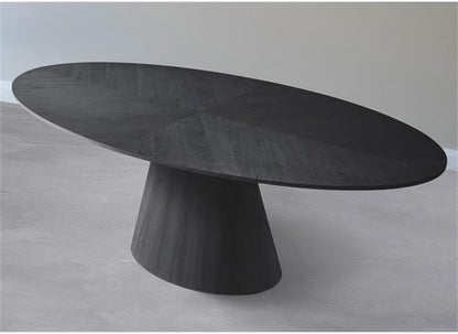 Tavolo da pranzo ovale Ivan 90 pollici