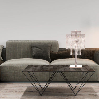 LAMPADA DA TAVOLO IN CRISTALLO AMALIA