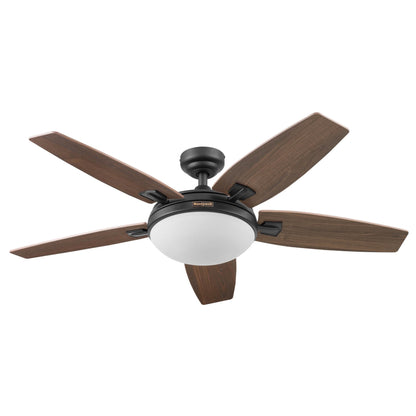 Ventilatore da soffitto Honeywell Carmel da 48 pollici con luce integrata e telecomando