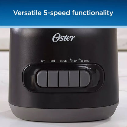 Frullatore in plastica a 5 velocità, 6 tazze, 700 Watt - 6 tazze