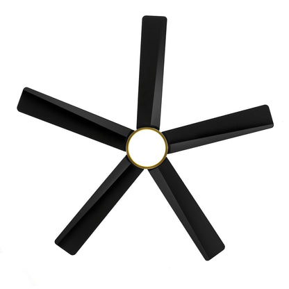 Ventilatore da soffitto a LED Breezary 65/52/42 a 5 pale con kit luci e telecomando