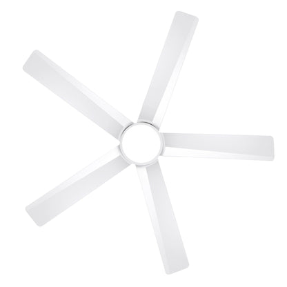 Ventilatore da soffitto a LED Breezary 65/52/42 a 5 pale con kit luci e telecomando