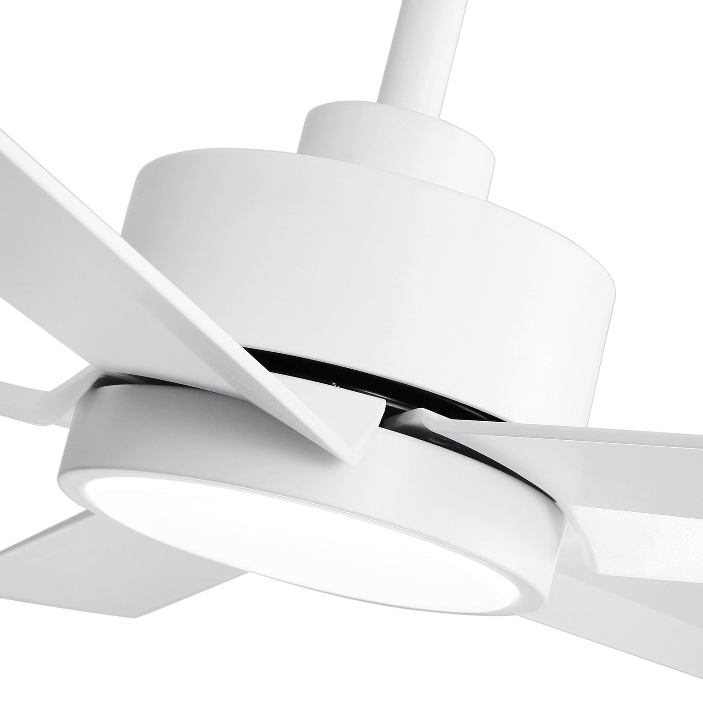 Ventilatore da soffitto a LED Breezary 65/52/42 a 5 pale con kit luci e telecomando