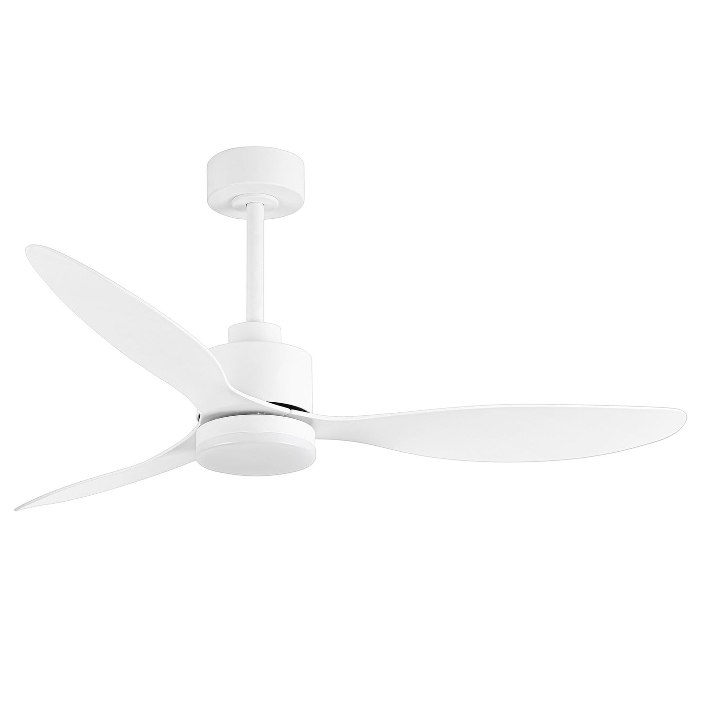 Ventilatore da soffitto a LED da 52 pollici con telecomando per luci (3 pale)