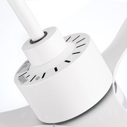 Ventilatore da soffitto a LED da 52 pollici con telecomando per luci (3 pale)