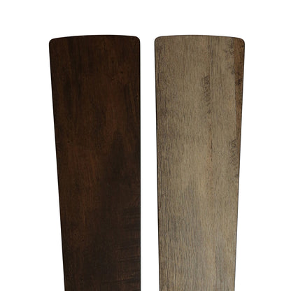 Ventilatore da soffitto a LED da fattoria in metallo spazzolato 52 Carbon Loft