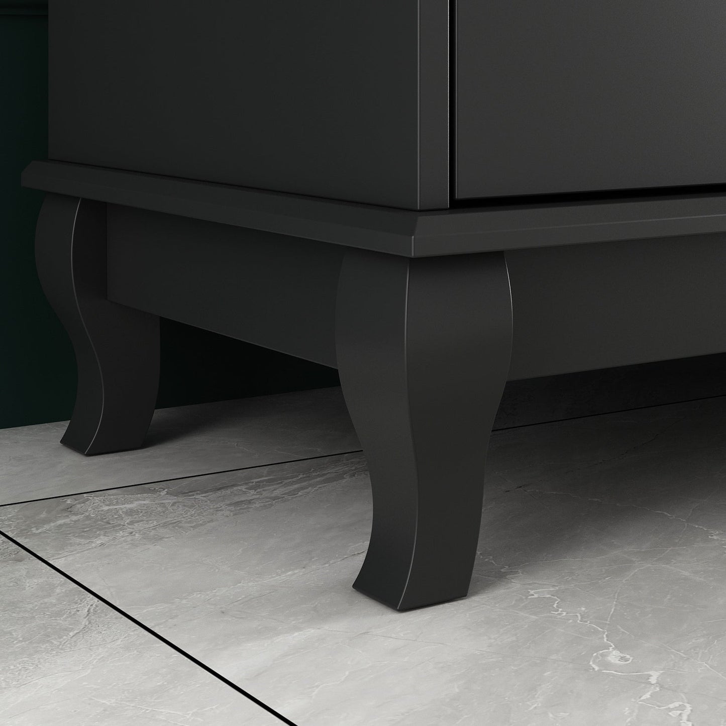 Cassettiera per camera da letto matrimoniale larga 55,1 cm con cassetti portaoggetti