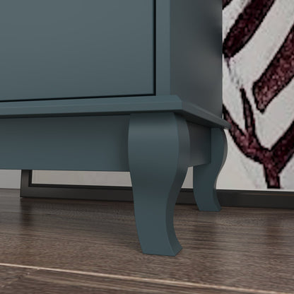 Cassettiera per camera da letto matrimoniale larga 55,1 cm con cassetti portaoggetti