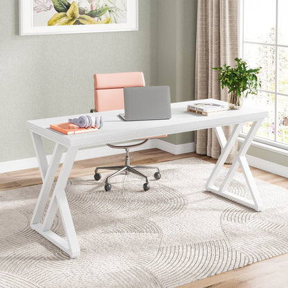 Scrivania per computer resistente da 55 pollici, scrivania da ufficio