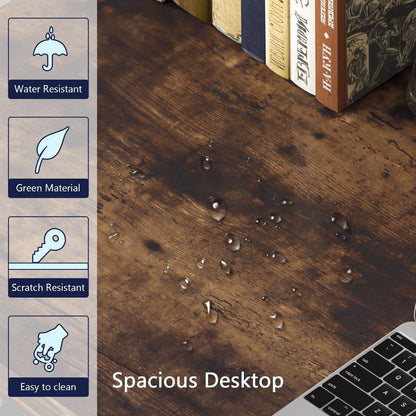 Scrivania per computer resistente da 55 pollici, scrivania da ufficio