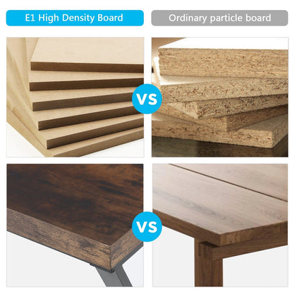 Scrivania per computer resistente da 55 pollici, scrivania da ufficio