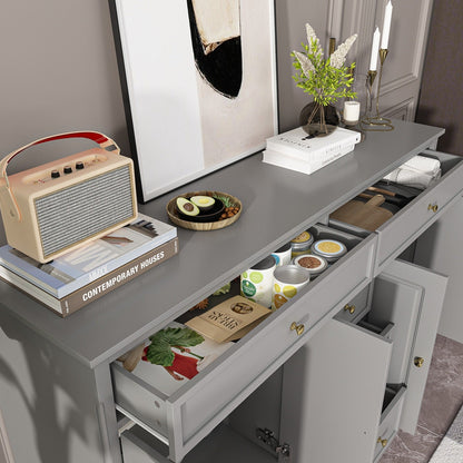 Credenza da 59,1'', bianca, moderna, contemporanea, laccata