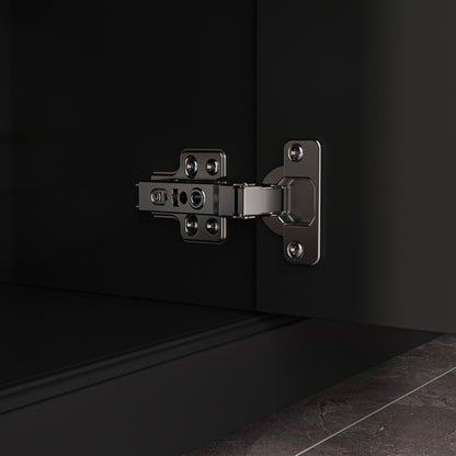 Credenza da 59,1'', bianca, moderna, contemporanea, laccata