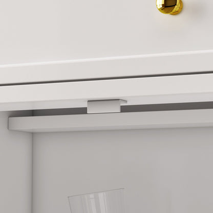 Credenza da 59,1'', bianca, moderna, contemporanea, laccata