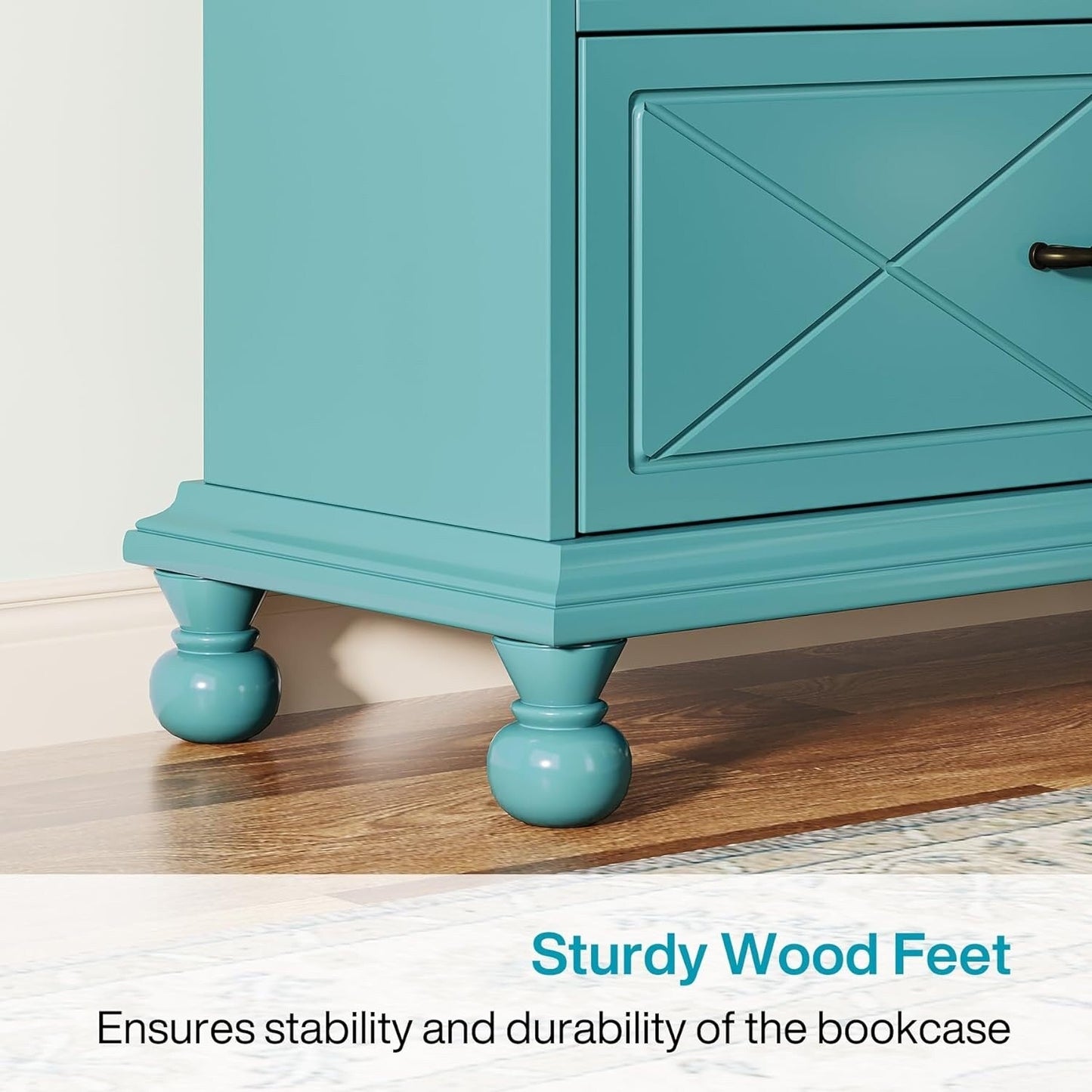 Libreria a 6 ripiani con cassetto 71 Libreria per soggiorno