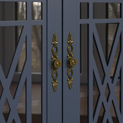 Credenza da cucina in legno in stile vintage da 63 pollici - Larghezza 63 pollici