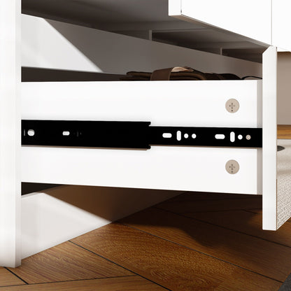 Cassettiera con 9 cassetti da 63 W, cassettiera decorativa per soggiorno, camera da letto