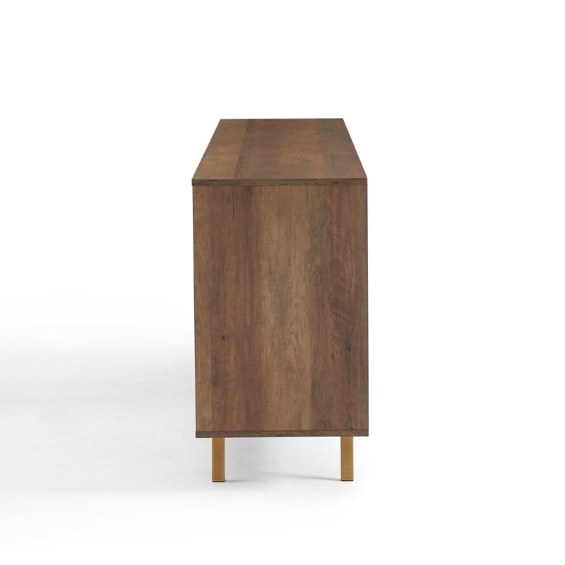 Mobiletto portaoggetti in legno da 63'' W