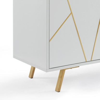 Mobiletto portaoggetti in legno da 63'' W